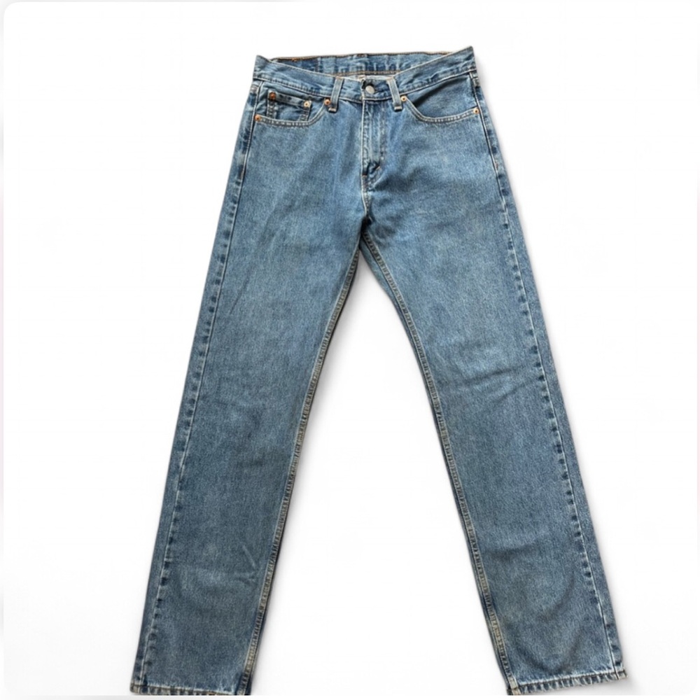 Levi's 505 Men's Straight‎ Blue Jeans